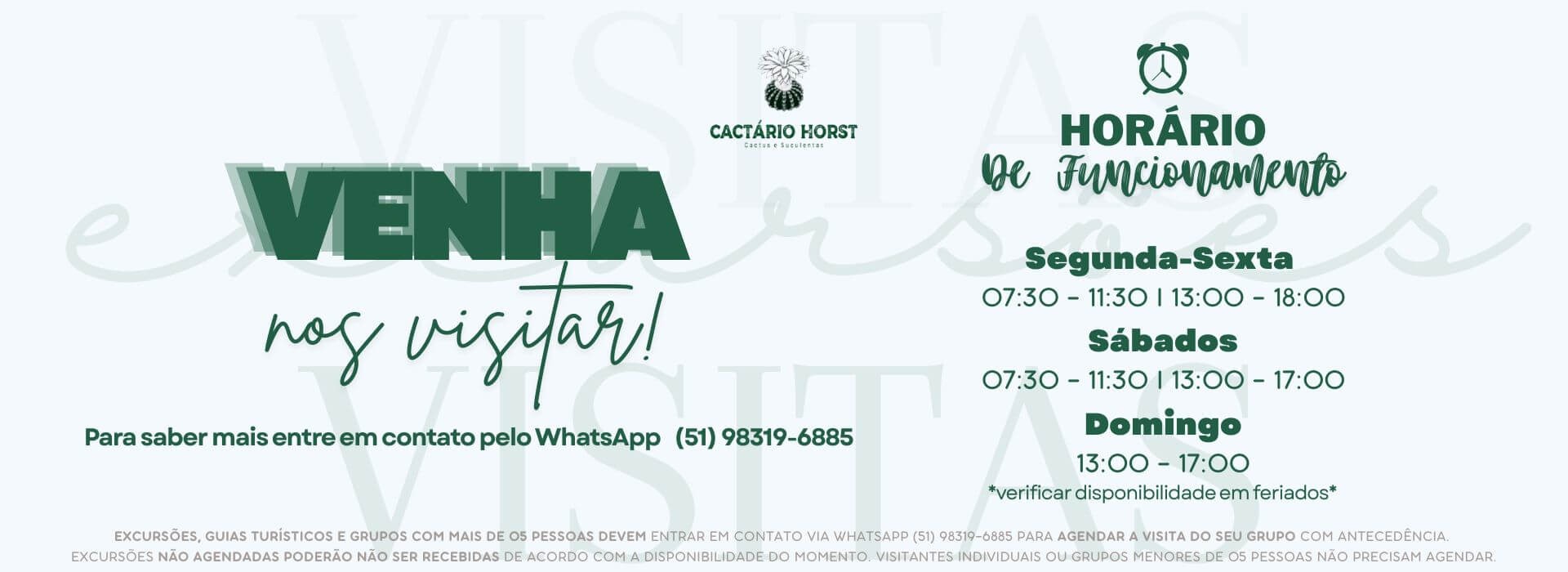 venha nos visitar